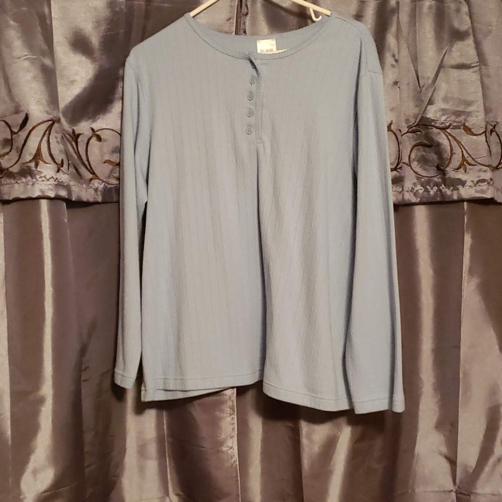 EUC Blue blouse